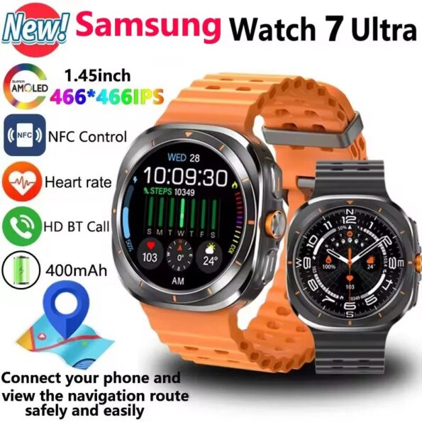 Samsung Watch 7 Ultra Classic Smart Watch Men and Women