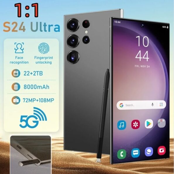 S24 Ultra Mobile Phones 7.3 HD Screen Smart Phone Original