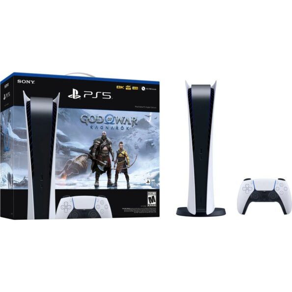 Sony PS5 PlayStation 5 Digital Edition Bundle - God of War Ragnark - Image 4