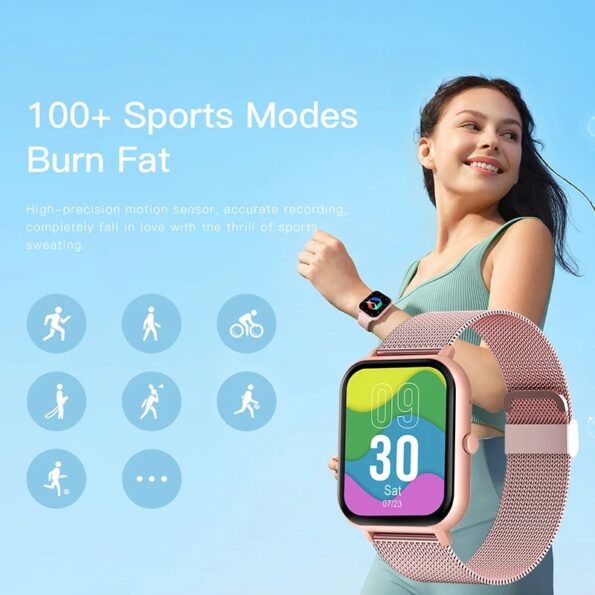 Xiaomi Bluetooth Call Smart Watch Women Men - Image 2