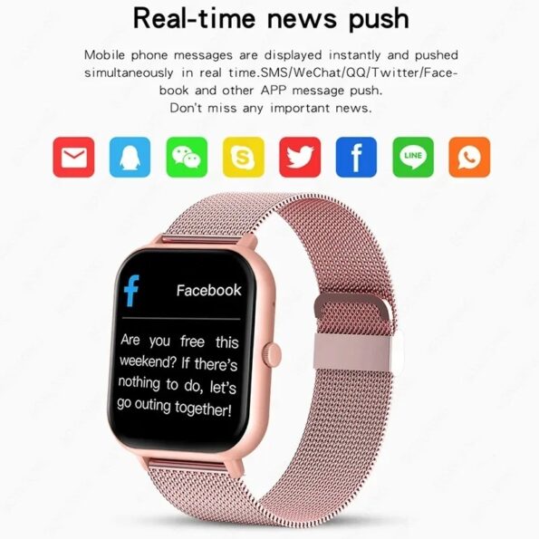 Xiaomi Bluetooth Call Smart Watch Women Men - Image 6