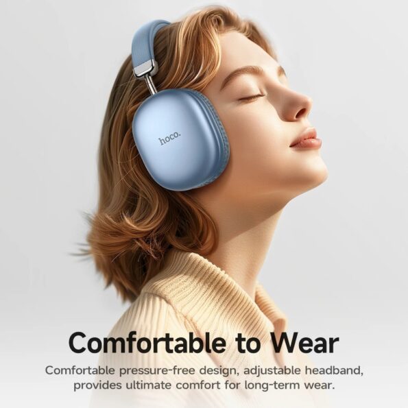 HOCO W35 Max Wireless HiFi Music Headphone - Image 7