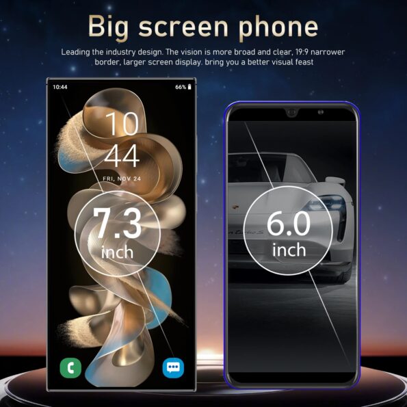 S24 Ultra Mobile Phones 7.3 HD Screen Smart Phone Original - Image 5