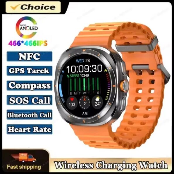 Samsung Watch 7 Ultra Classic Smart Watch Men and Women - Image 10