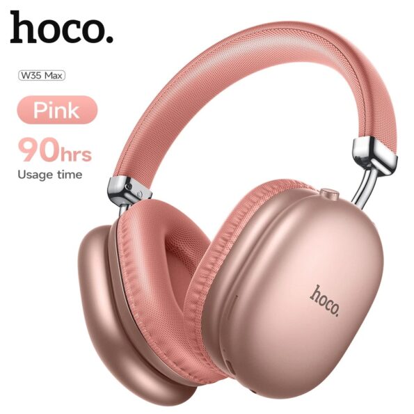 HOCO W35 Max Wireless HiFi Music Headphone - Image 3