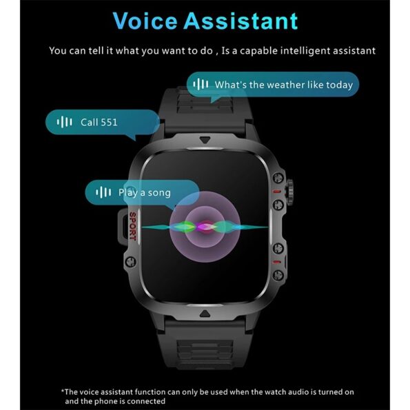 2024 New For Xiaomi Military Smart Watch Men - Image 12