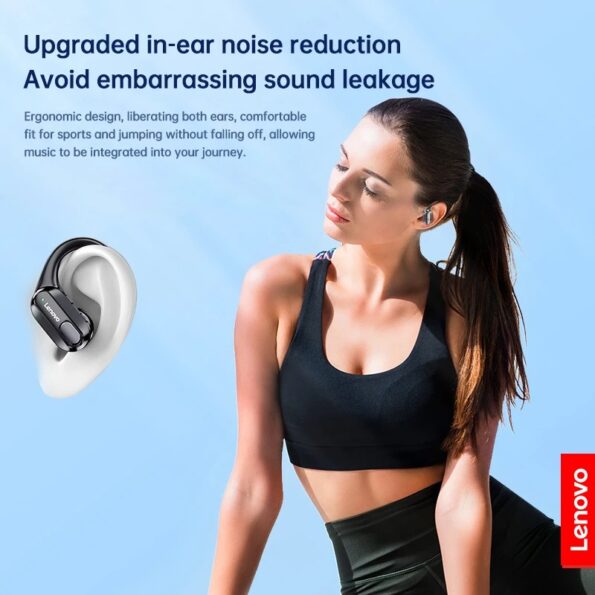 Original Lenovo XT80 Sports Wireless Earphones with Mics - Image 2