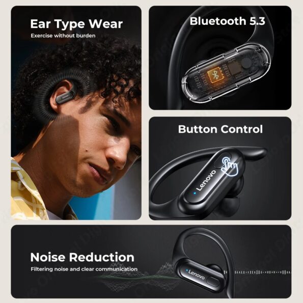 XT60 Bluetooth 5.3 Earphones True Wireless Headphones - Image 2